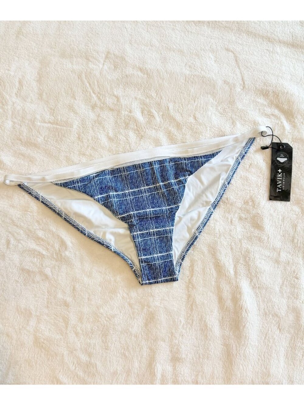 NWT Tavik Antic Full Swim Bottom in Off the Grid Pacific Blue - Size: Large
